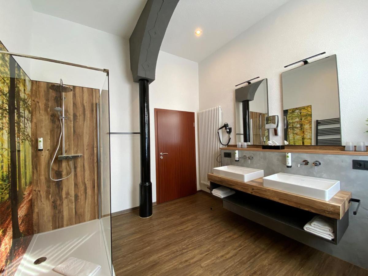 Hotel Friedchen Mit Eigener Fleischerei Artern ภายนอก รูปภาพ