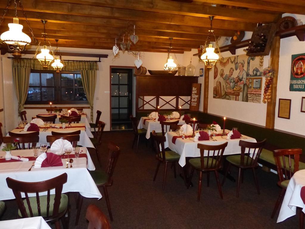 Hotel Friedchen Mit Eigener Fleischerei Artern ภายนอก รูปภาพ